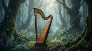 Misty Forest Lyre