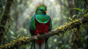 Misty Forest Perch
