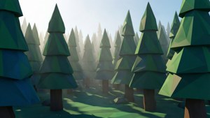 Misty Forest Poly