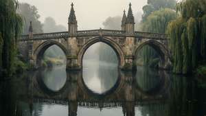 Misty Gothic Bridge