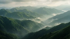 Misty Green Hills
