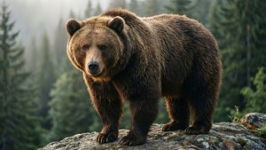 Misty Grizzly Vigil