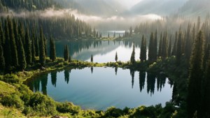 Misty Kolsai Lakes