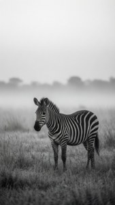Misty Meadow Solitude