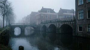 Misty Morning Canal