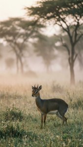 Misty Morning Dik-dik