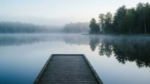 Misty Morning Dock