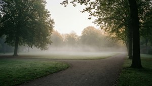 Misty Morning in Prinsentuin