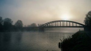 Misty Morning Over IJssel