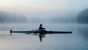 Misty Morning Scull