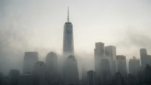 Misty Morning Spire