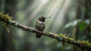 Misty Mossy Perch