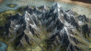 Misty Mountains Close-Up