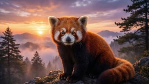 Misty Mountains Panda