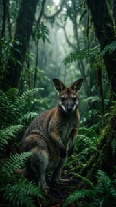 Misty Rainforest Wallaby