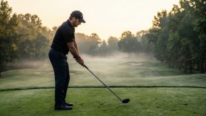 Misty Tee Shot
