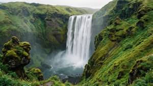 Misty Waterfall Haven