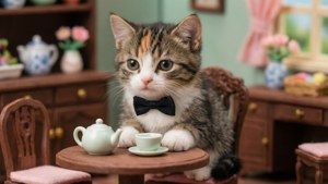 Mittens Tea Party