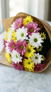 Mixed Marguerite Bouquet