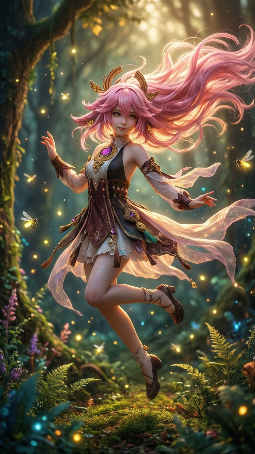 Mizi's Magical Forest by Wallpapers.art Studio