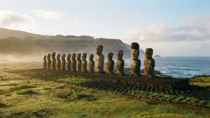 Moai Over Ocean