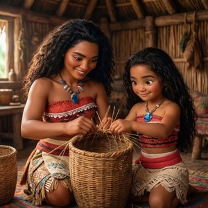 Moana and Her Mother