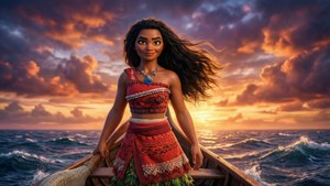 Moana at Sunset