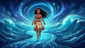 Moana Ocean Path Clipart