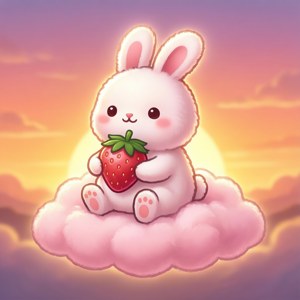 Mochi Bunny Strawberry