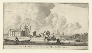Moddermolen en modderschuiten