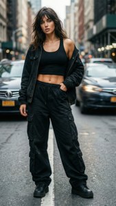 Model Street Pose