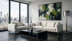 Modern City Living Room