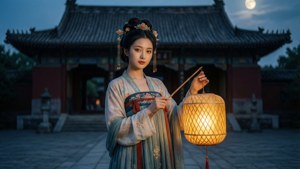 Modern Hanfu Moonlight