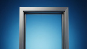 Modern Metallic Door Frame