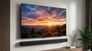 Modern TV Sunset Display