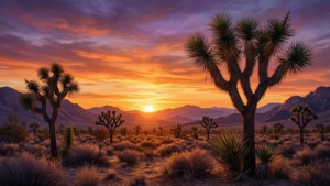 Mojave Desert Sunset