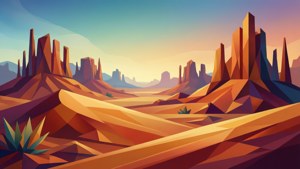 Mojave Geometric Abstract