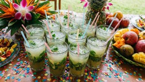 Mojito Party Table