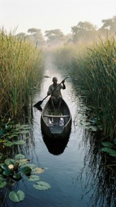 Mokoro Canoe Journey