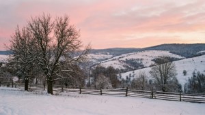 Moldova Winter Landscape