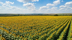 Moldovan Sunflower Field