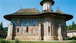Moldovita Monastery Frescoes