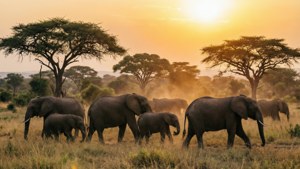 Mole National Park Elephants