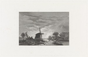 Molen aan een rivier