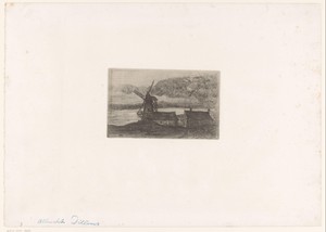 Molen en enkele huizen