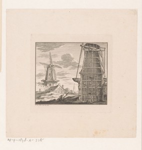 Molen in doorsnede