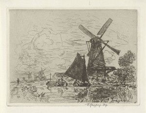 Molens bij Rotterdam
