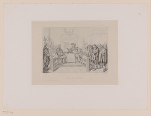 Molière op audiëntie bij Lodewijk XIV