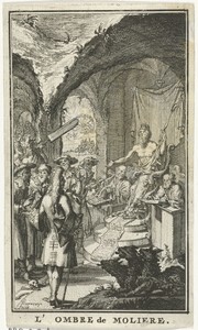Molière voor de rechters van Pluto