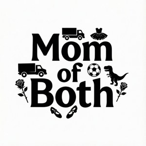 Mom of Both Icon Collage